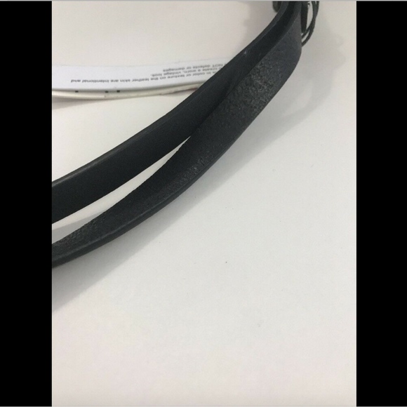 NWT Alice Olivia Genuine Leather Skinny Wrap belt‎